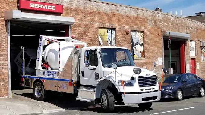 Municipal equipment truck